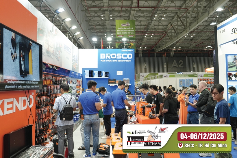 380 exhibitors to gather at 2025 Vietnam Hardware & Hand Tools Expo